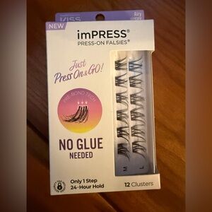 ❤️ 3/$25 Kiss Impress Press On Falsies Eyelash Clusters